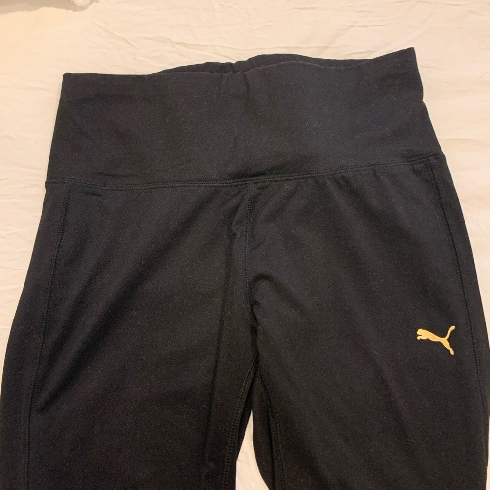 Black puma leggings